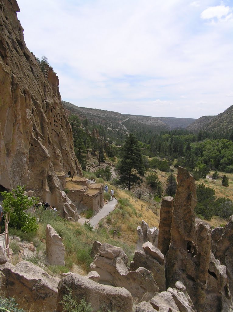 Bandelier National Monument by John Hains