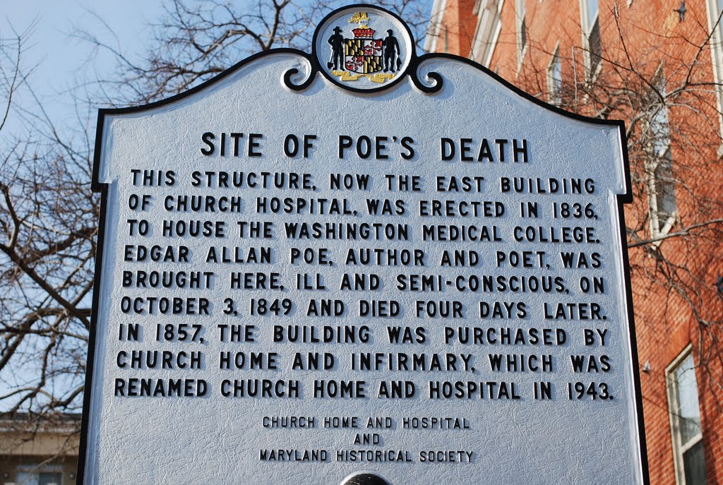 Site of Poe's Death by burgersub