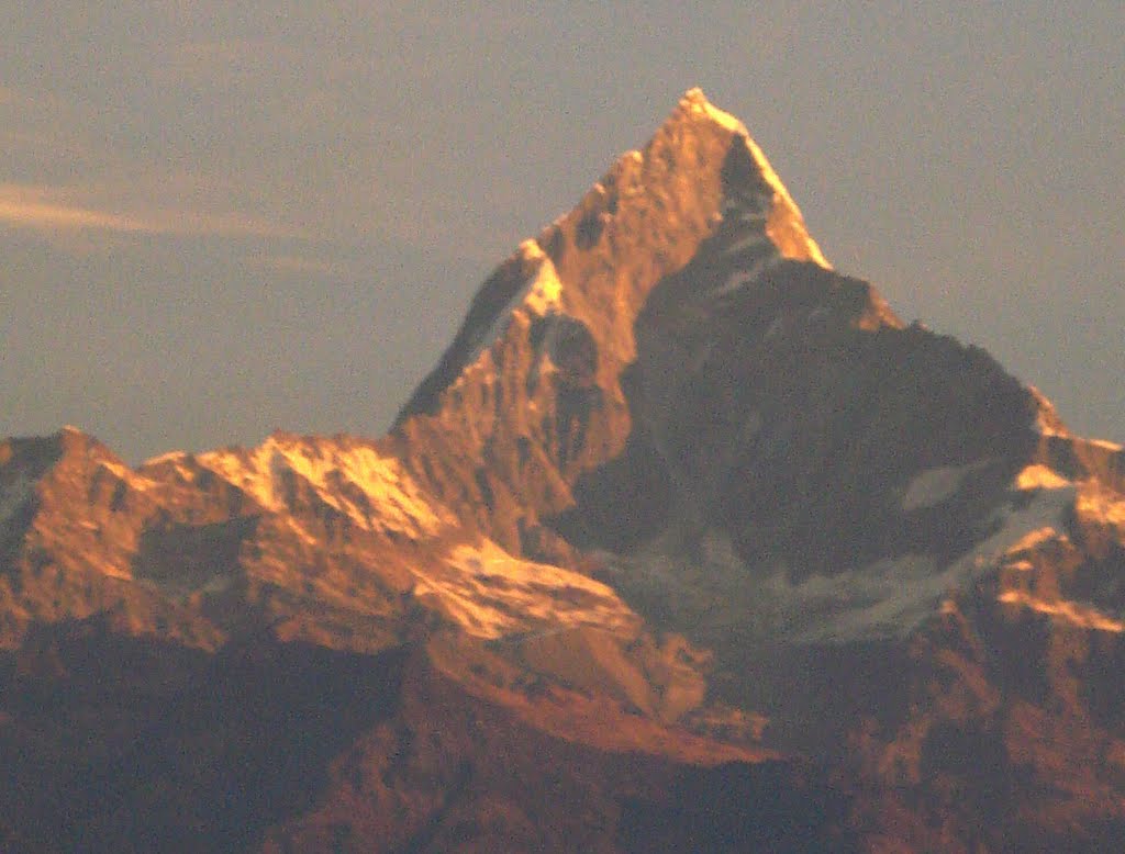 Mount Fishtail ( Macchapuchre Himal ) Pokhara by Basu Kshitiz