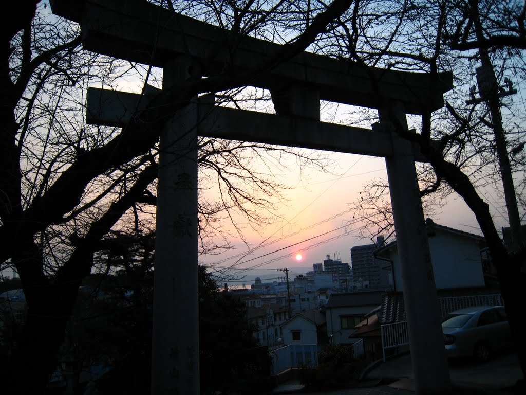 亀山神社の鳥居 by yama99