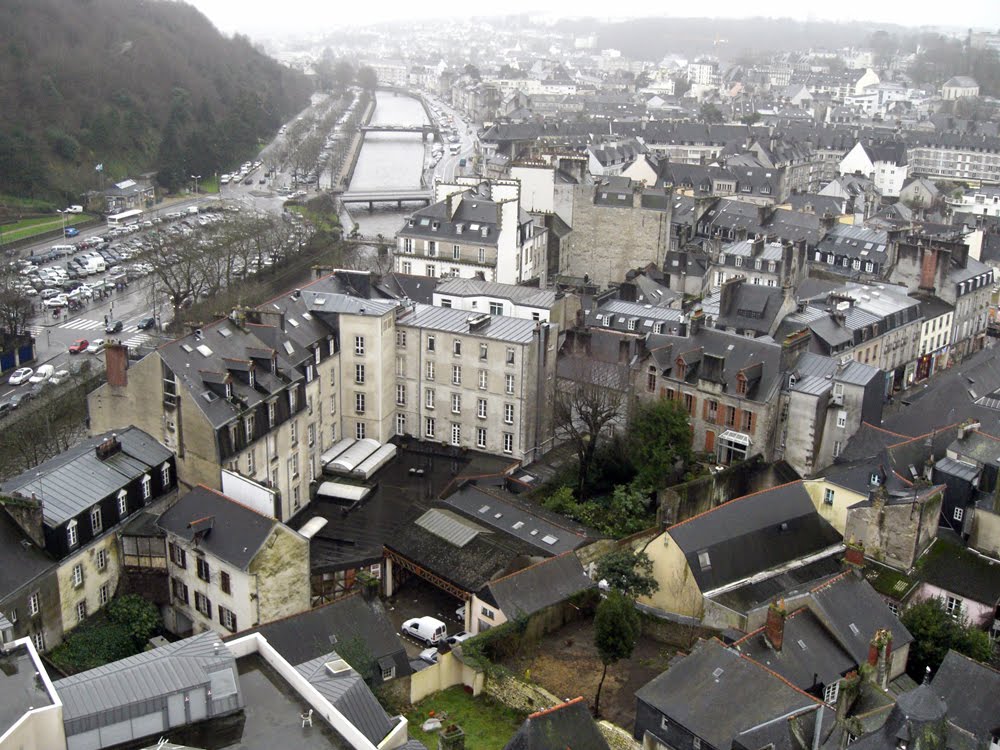 Depuis la cathédrale Saint-Corentin by Christophe Pluchon