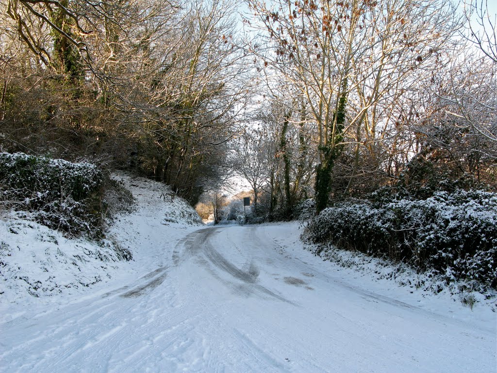 Beach Road in the snow by Ibshadow