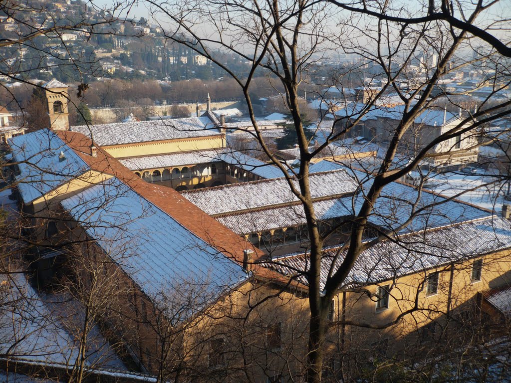 I chiostri di San Cristo sotto la neve by Claudio "Dado" Savol…