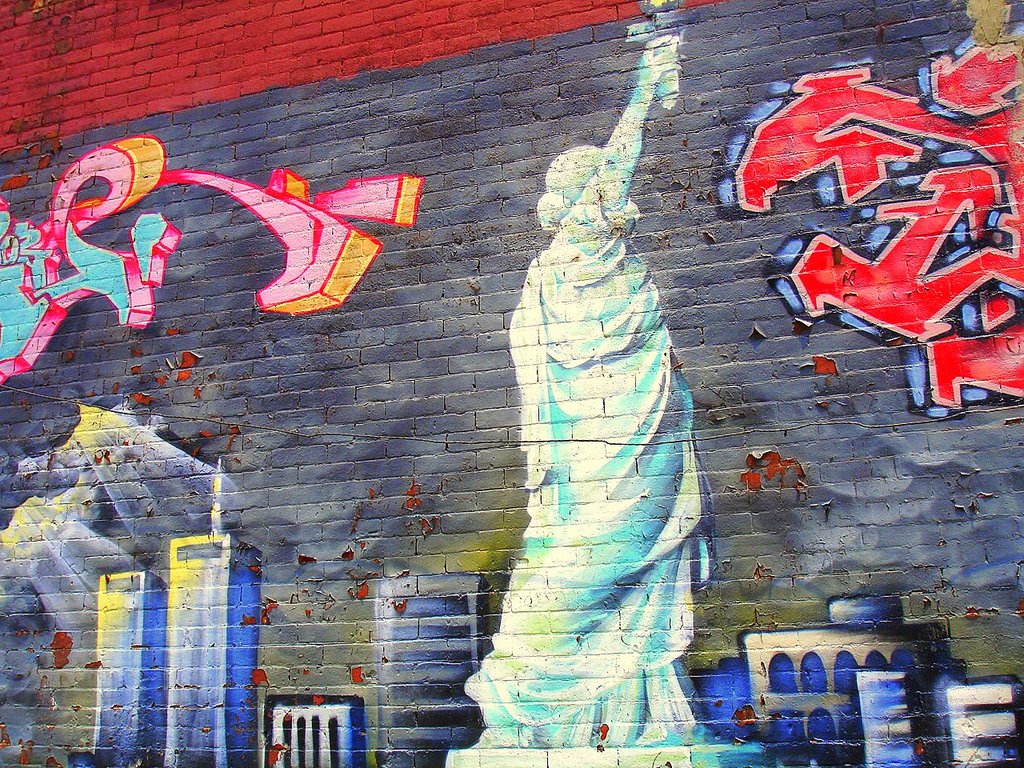 Graffiti of New York, Brooklyn by nuria.b612