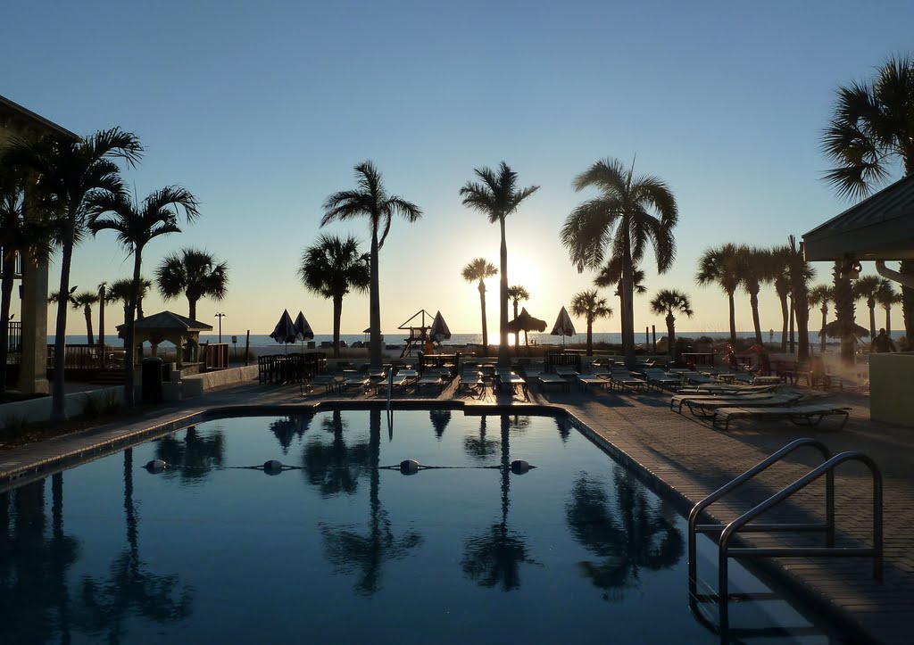 Sunset in St. Pete Beach FL, Dez. 2010 by cebas23