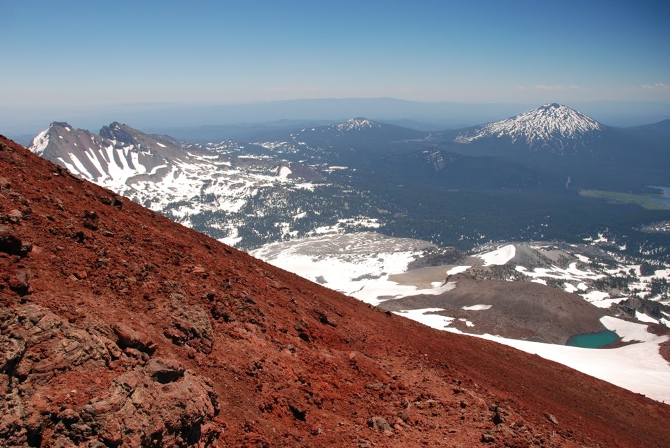 Mt. Bachelor from South Sister by bencarlson56