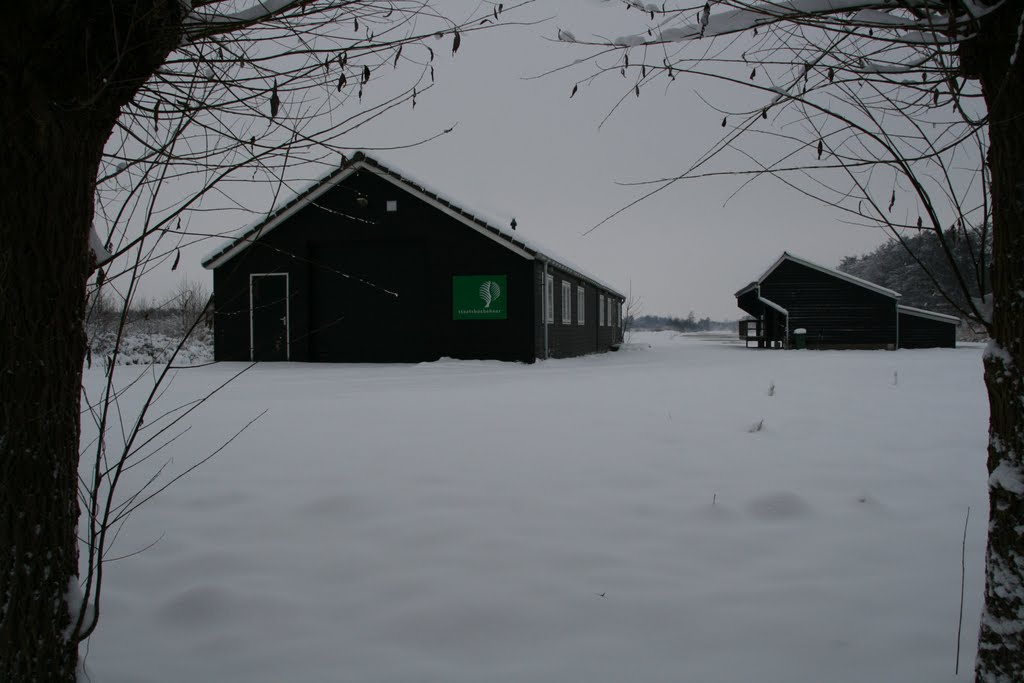 Staatsbosbeheer in een witte winter; Tienhoven by Carl030nl