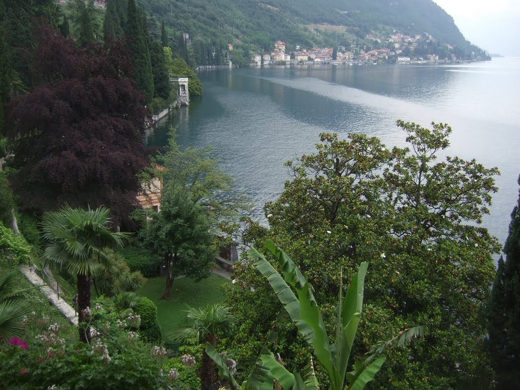 Villa Monastero, view from from the garden entrance to the south by Niels Jessen