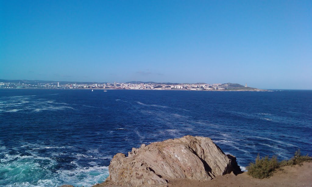 Coruña desde Seixo Branco by fernandofg