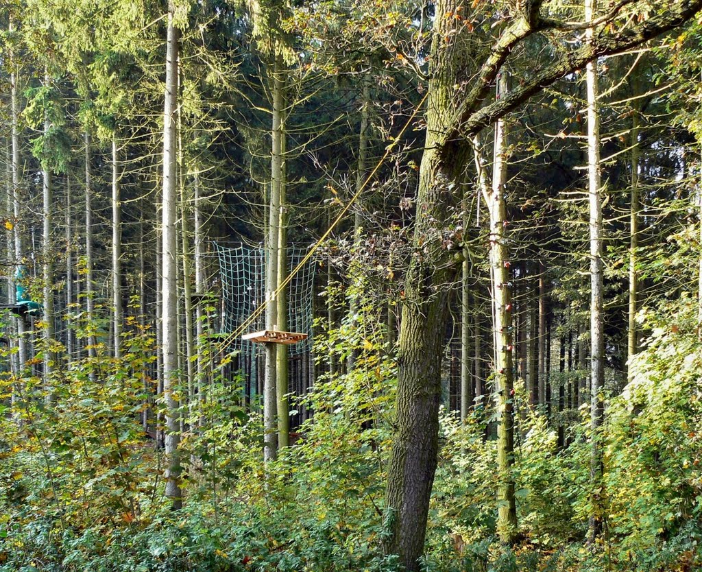 Pöhl - Kletterwald an der Talsperre Pöhl by Thomas Eichler