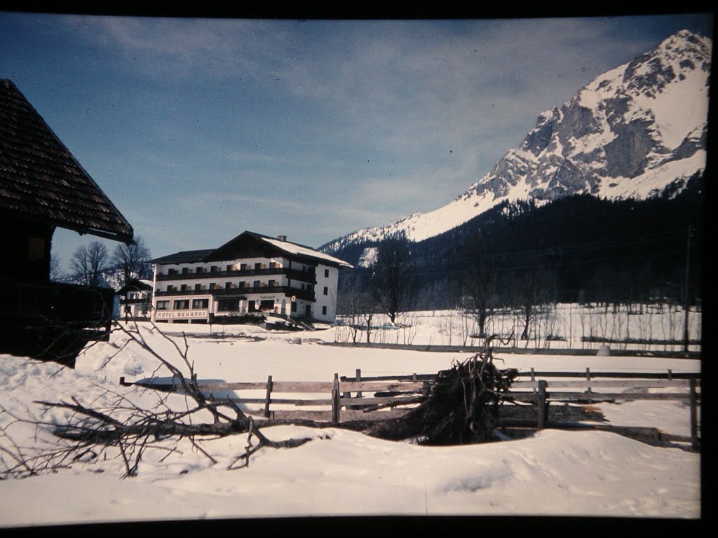 Hotel Berghof / Ramsau am Dachstein 1978 by julchenontour