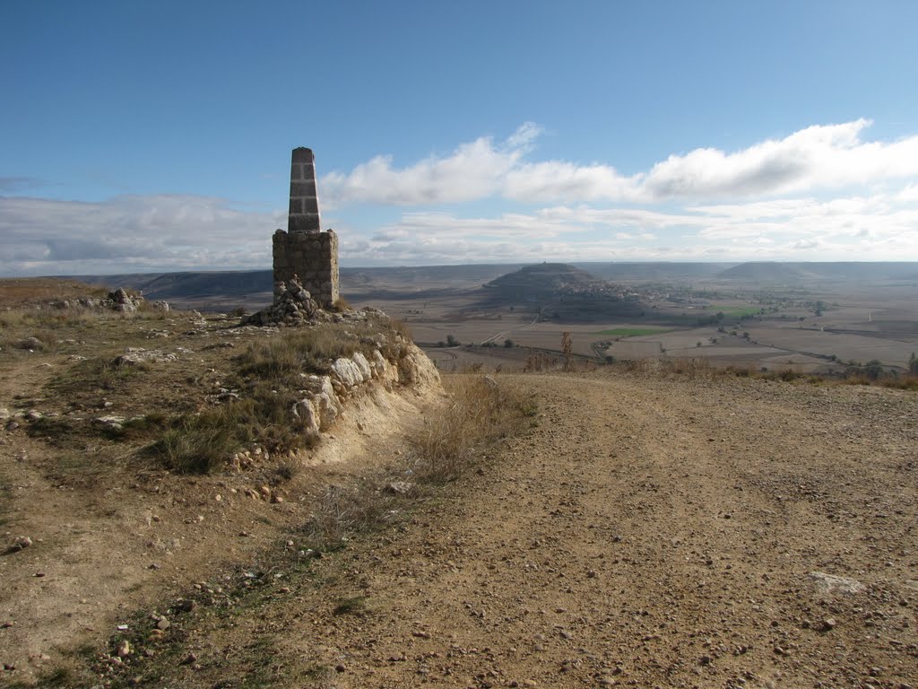 View back to Castrojeriz by herbert-p