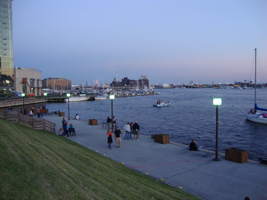 View from Pier 6 Concert Pavilion by Steven Kazmierski