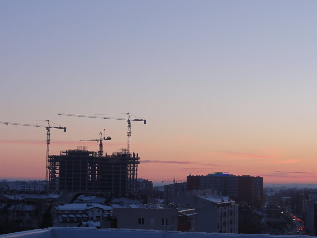 Zagreb - buildin' pyramids - skyoffice Zagreb by Tomislav Pecak