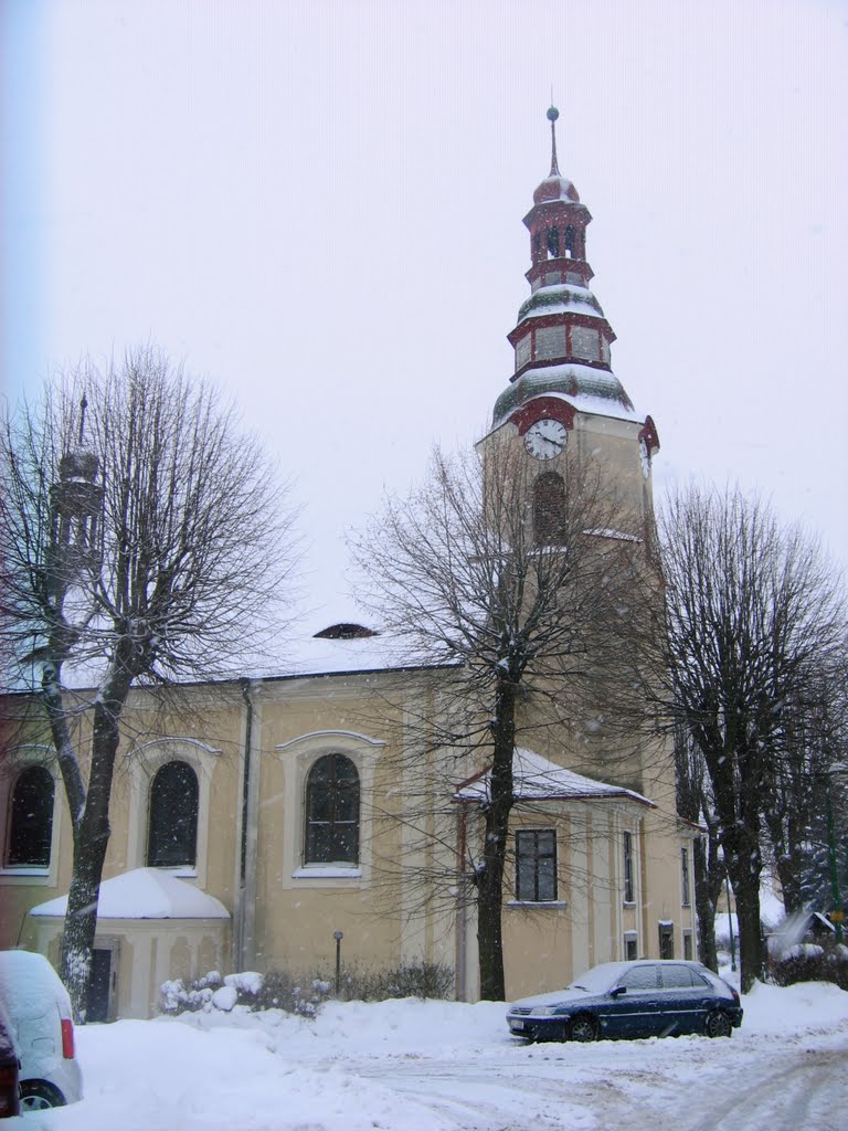 Kostel sv.Kateřiny Stráž nN by  Milan Jiroušek