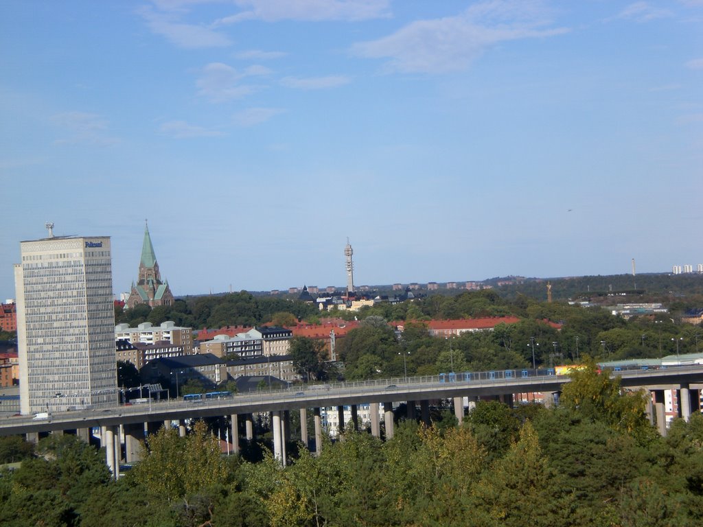 View over Södermalm by hbismark