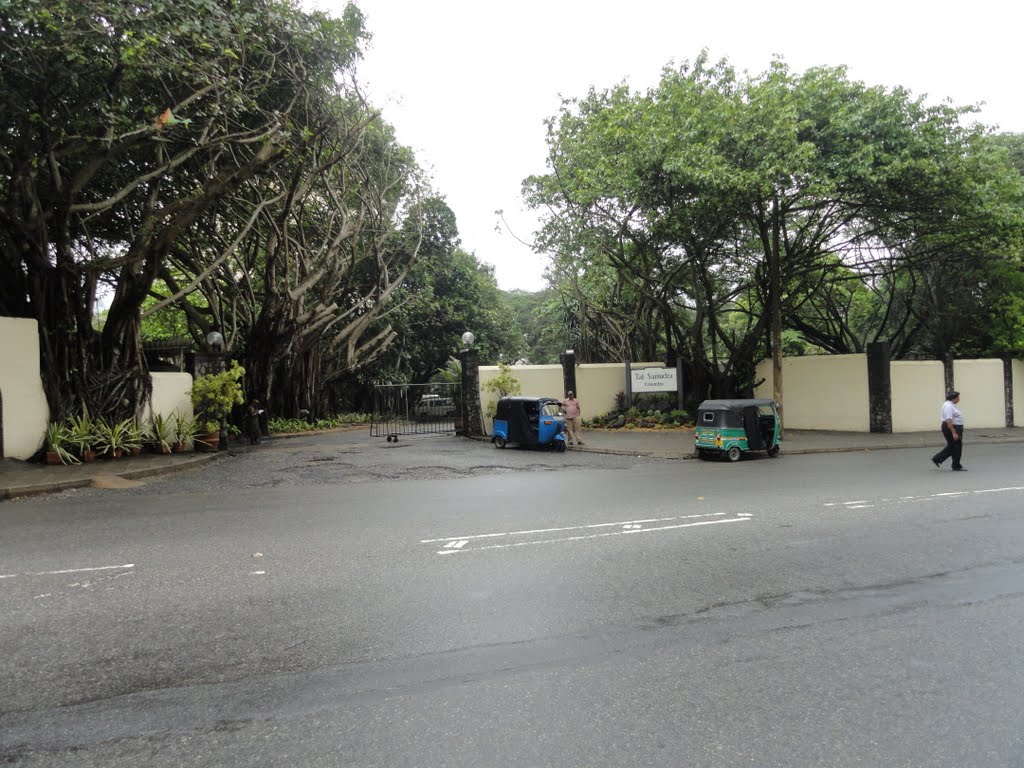 Taj Samudra Hotel rear View by Abdul Razzak Lakhani