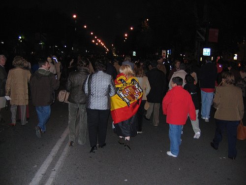 Manifestación 12-N a las 18:28 - Paseo del Prado by manifa anti-loe