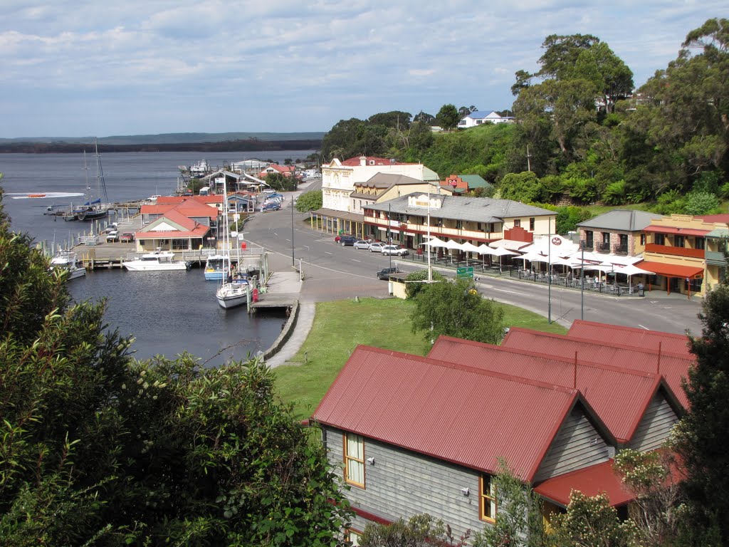 Strahan Village Esplanade by Chris Norris