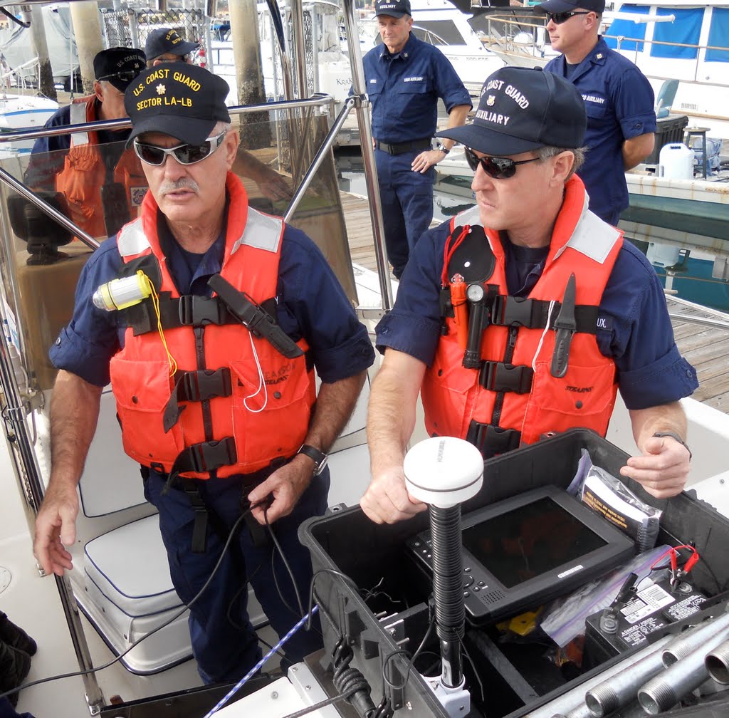 USCG Aux members work with Sonar by USCGAuxoceanside