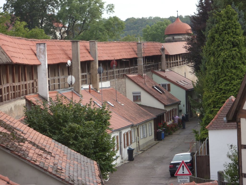 Rundgang an und auf der Nördlinger Mauer by Wiese Walter