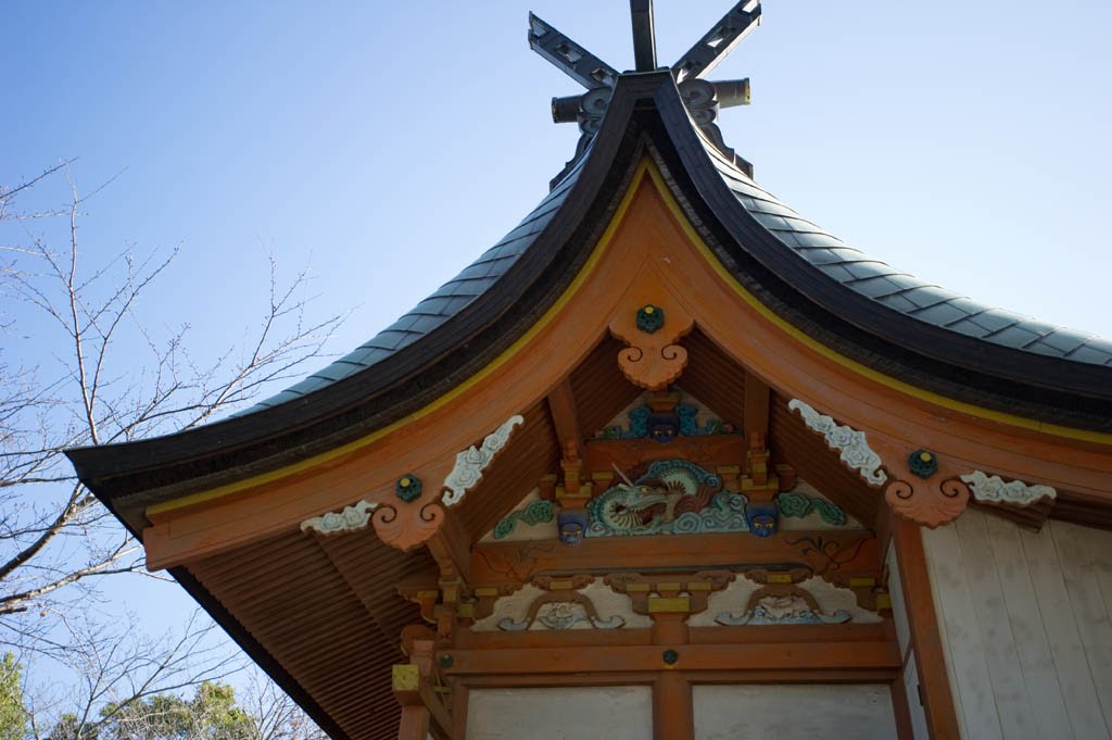 諏訪神社 Suwa Shrine by 石津安信