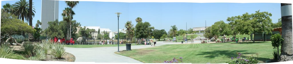 Entrance to the La Brea Tar Pits by Jeffrey L.