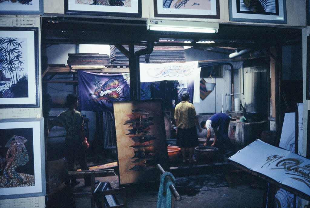 Laboratorio Batik a Yogyakarta, Giava, Indonesia by Riccardo Bretta Ricc…