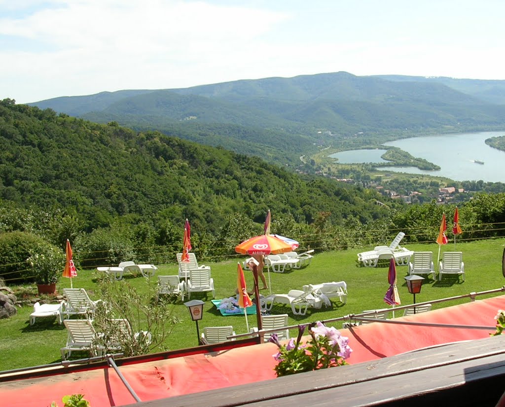 View of Visegrad Danube Bend by rizzo24@citromail.hu