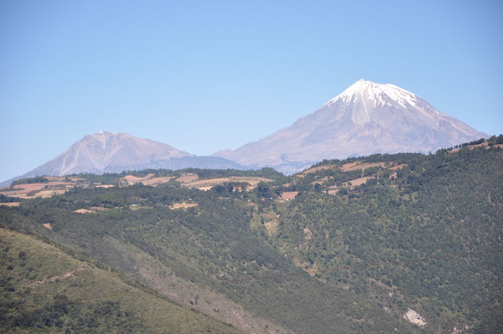 Panorámica desde el Puerto del Aire en las Cumbres de Acultzingo by panza.rayada