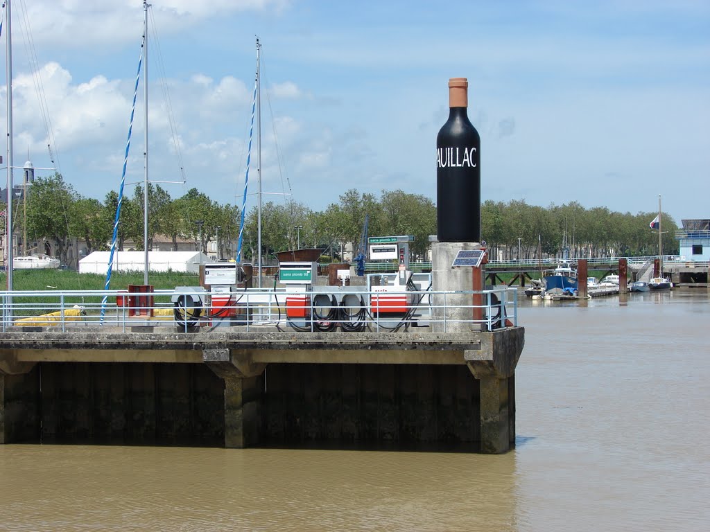 La Gironde; Port, Pauillac, Aquitaine, France by M.Strīķis