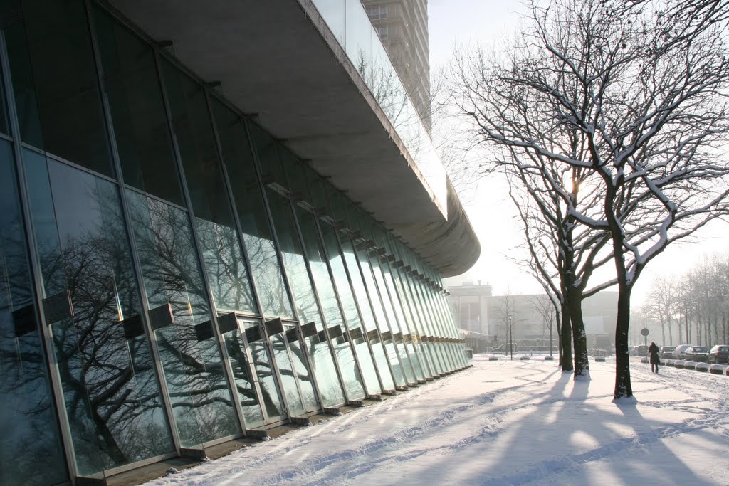 Koolhaas Educatorium, Winter Utrecht. by Carl030nl