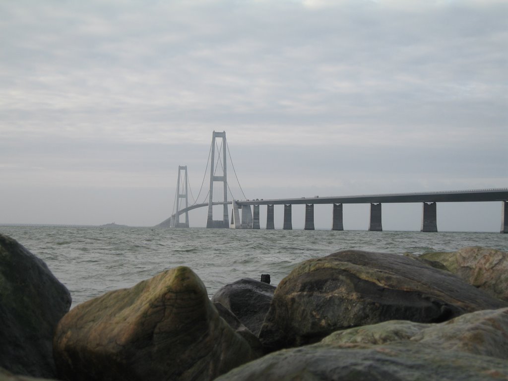 The Great Belt Bridge by A. Lubach