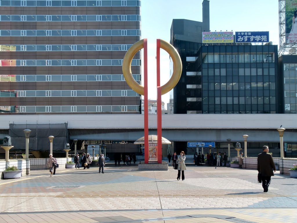 Pedestrian gateway, Ueno Station by Andrew Royle