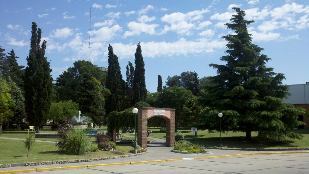 Plaza de Villa Libertador San Martin by DonaldMansell