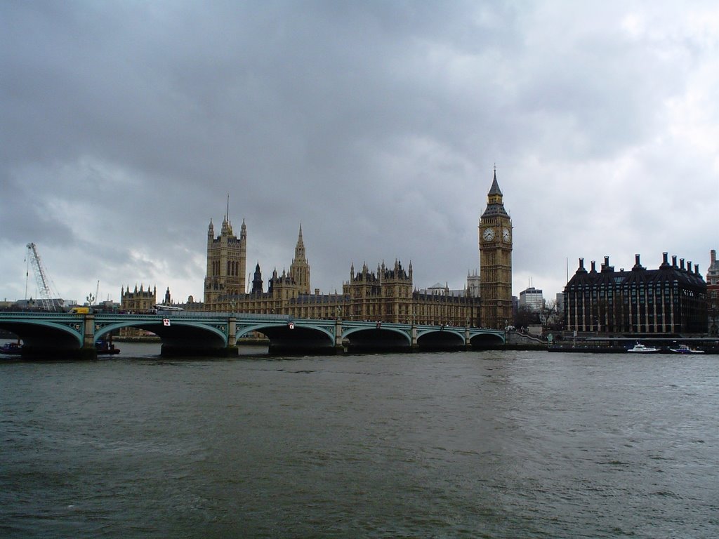 Big Ben and Houses of Parliament Westminster, London by vicopoa