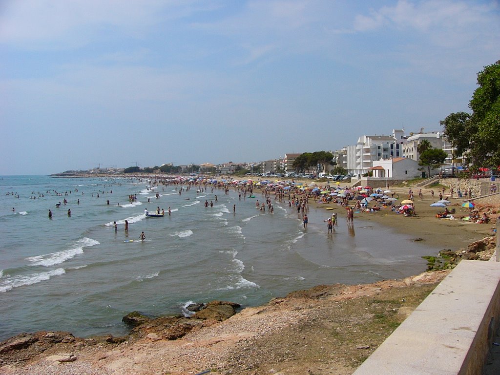 Vista de la playa, Alcoceber (Castellón) by gonzaluski