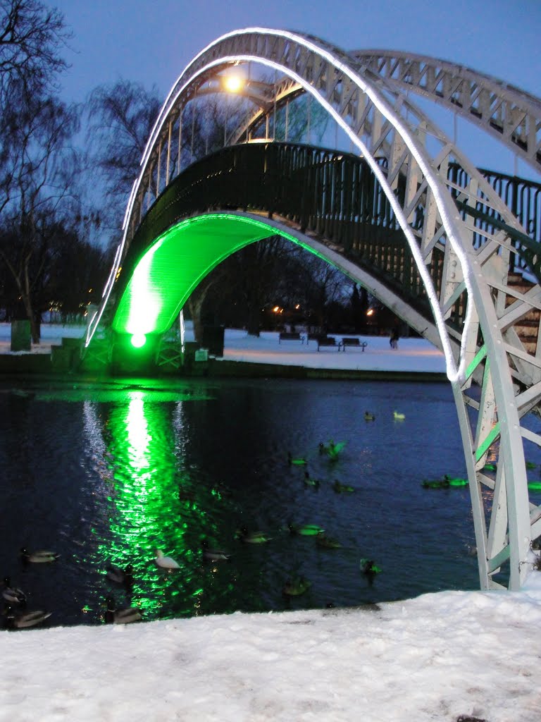 Bedford Suspension Bridge 4 by G Lokey