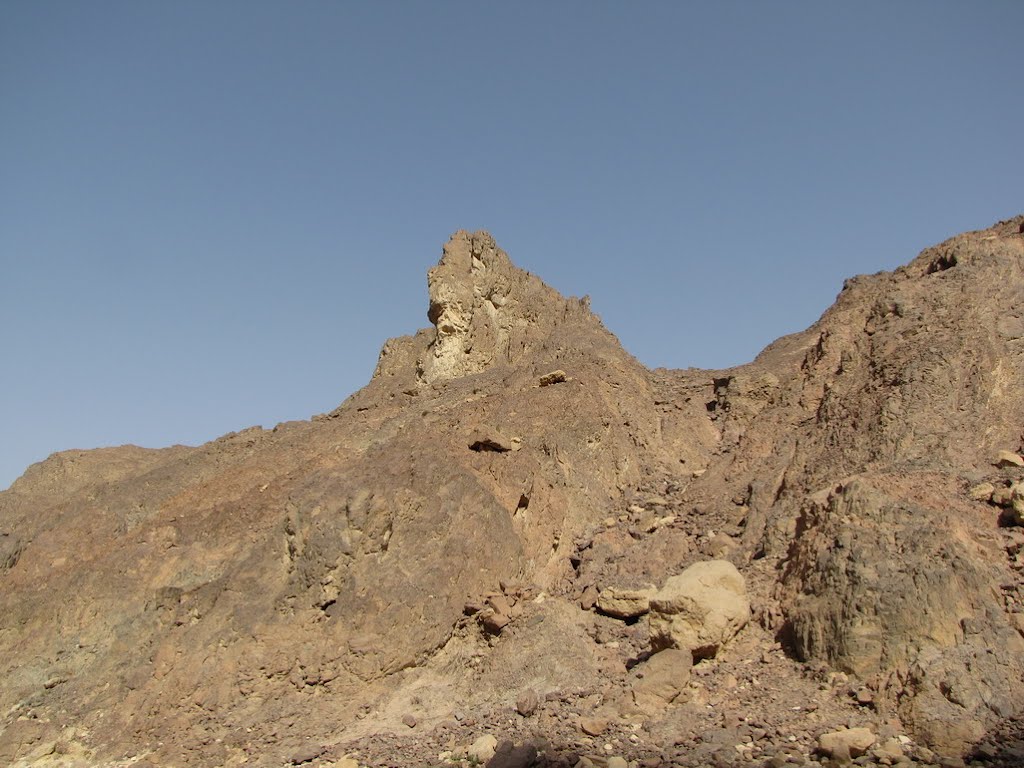 4830 The Sphinx, Shehoret canyon, north of Eilat, Israel by ‫יוסף אבן כסף‬‎