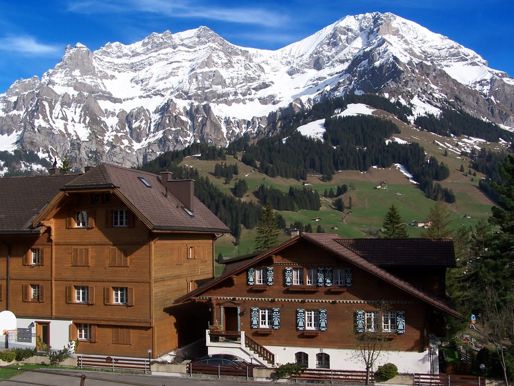 Adelboden, Blick zum Lohner 2009-05-07 by railmike