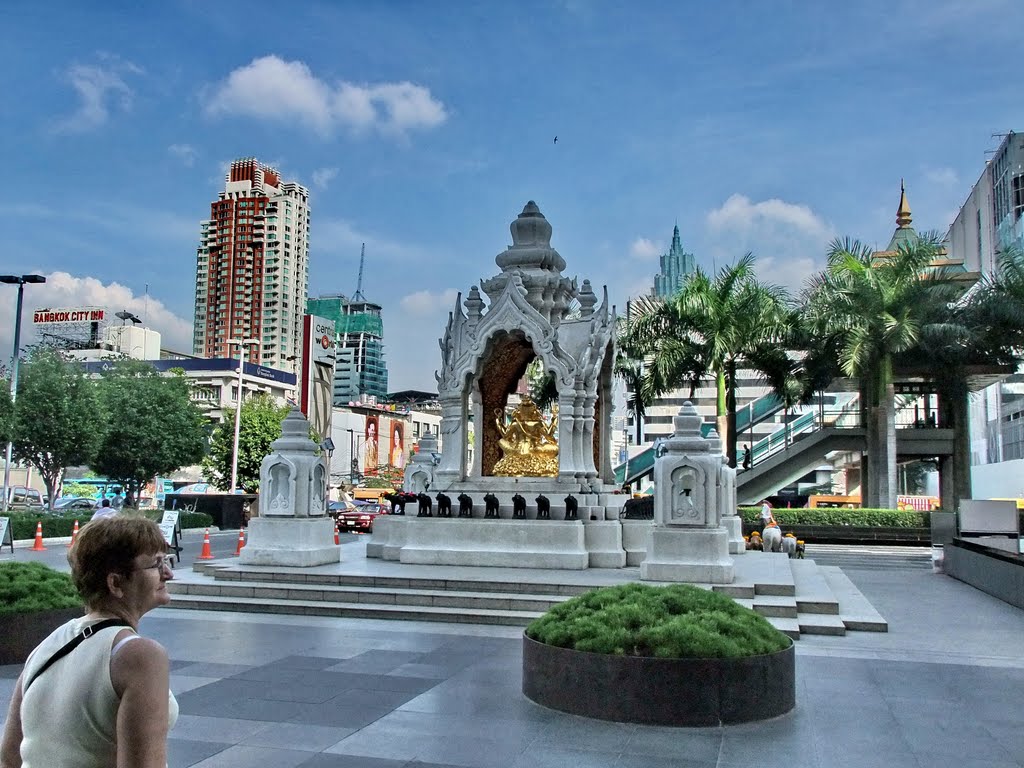 View from Central world plaza. 2010. by Andy888Jones