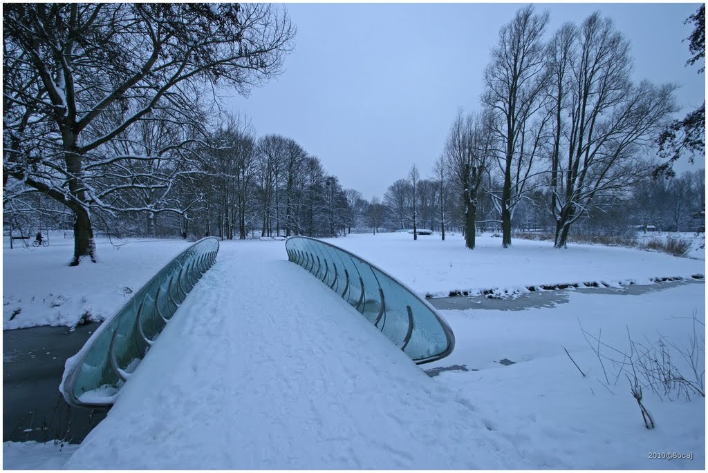 Rembrandtpark Amsterdam winter by B47