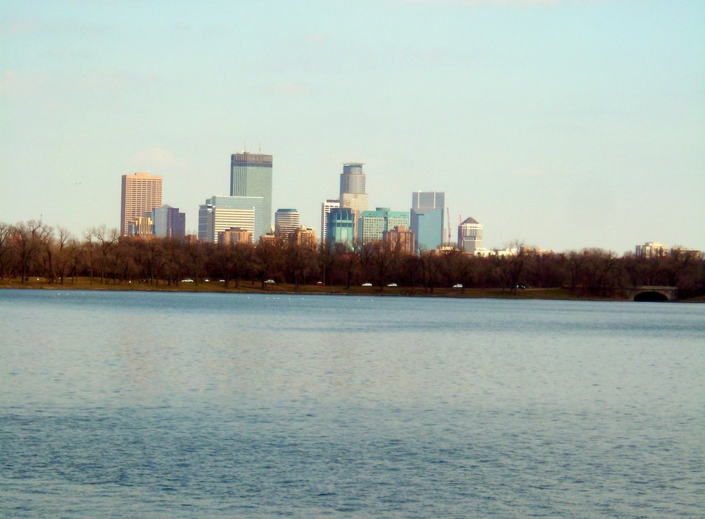 Lake Calhoun to Downtown Minneapolis by Josh Bosch