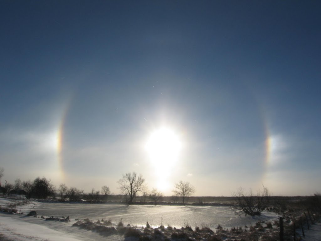 Parhelion by Farmer in the Dell