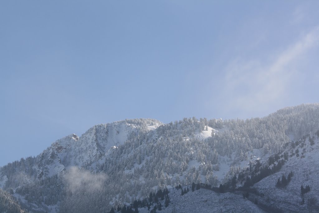 Wasatch Mountains East of Salt Lake City, Utah by John Wilcox