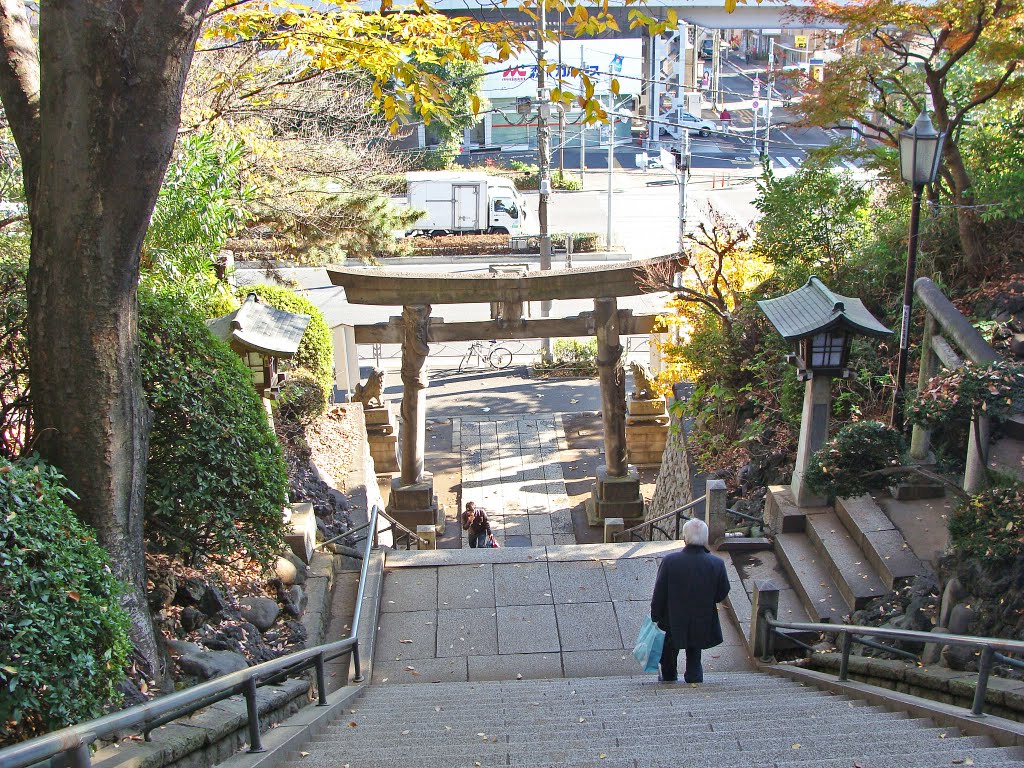 品川神社 by Ishiki