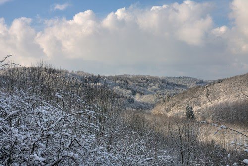 Blick von der Staumauser der Dhünntalsperre by Peter Czadek