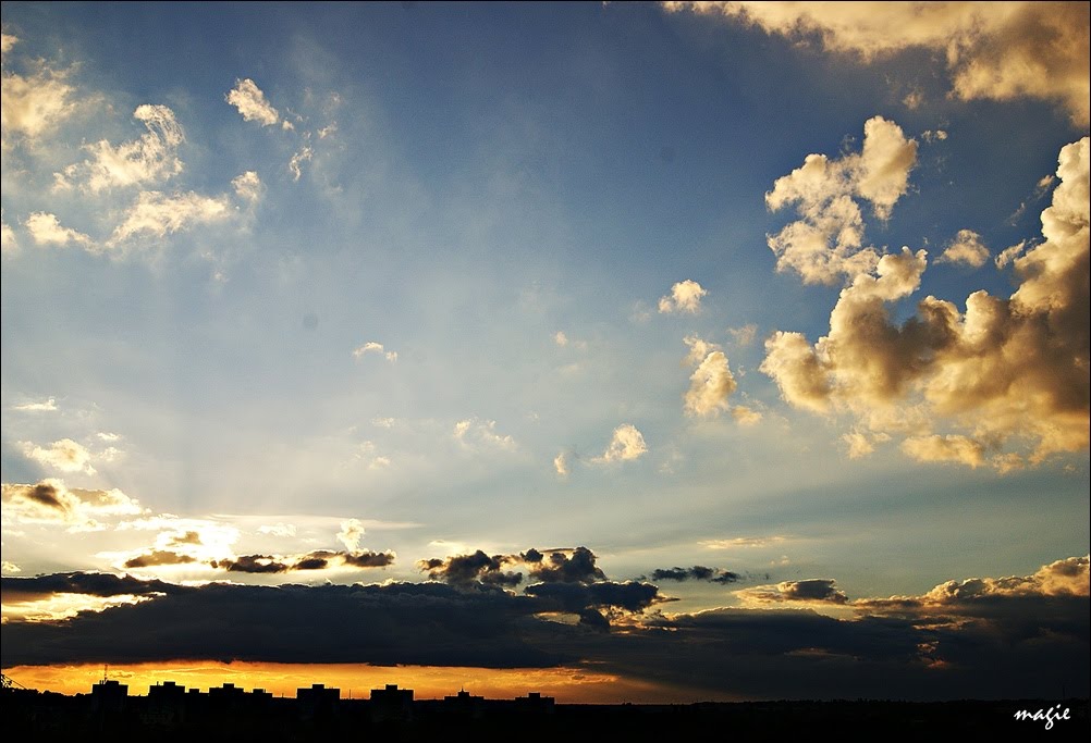 GLIWICE. Niebo nad Sikornikiem/Heaven above Sikornik estate by Krystyna Koch-magie*