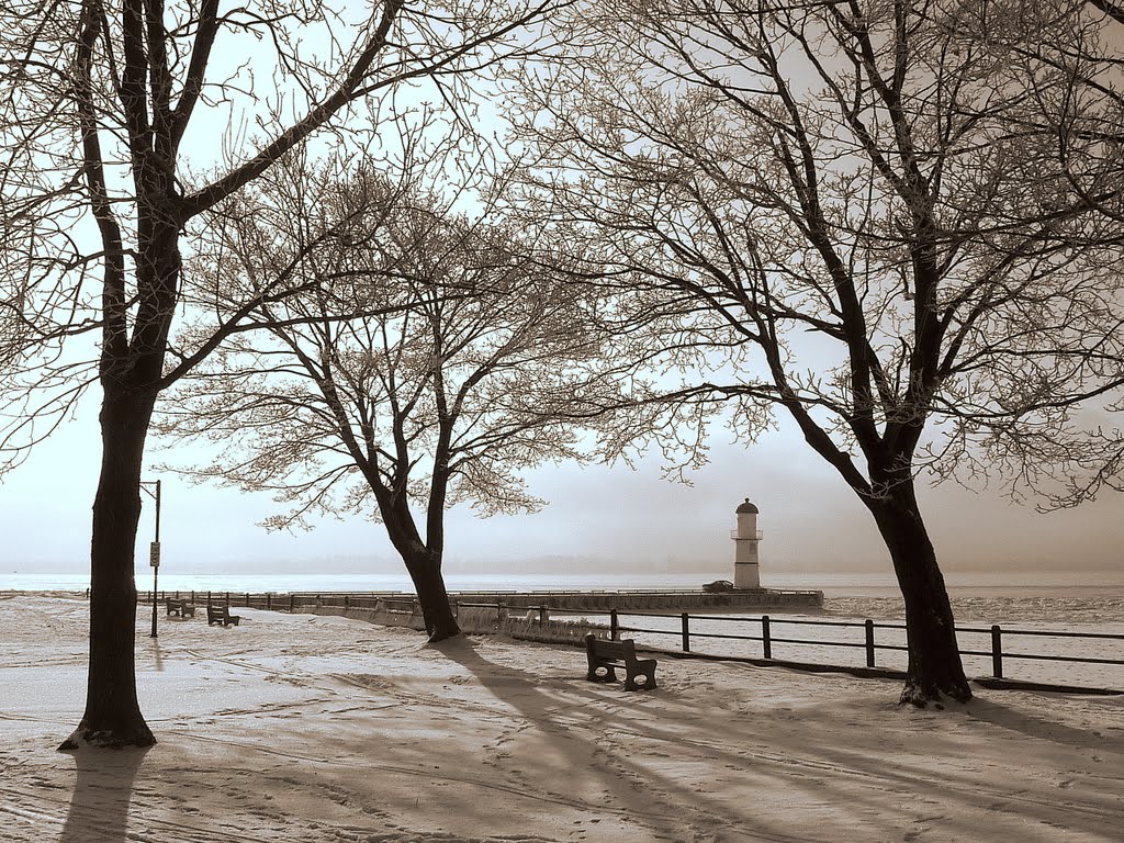 Quai de Lachine un 19 décembre (Montréal, Canada) by Pixelo