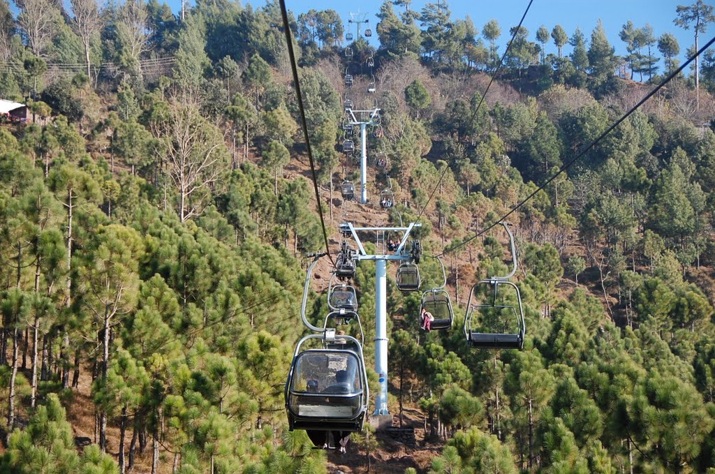 Patriata Chair Lift (Murree Hills, Pakistan) by RANAJEE